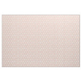 Antiker Spitzenprint - weiß und pfirsichfarben Stoff (Yard (91,4 cm))