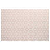 Antiker Spitzenprint - weiß und pfirsichfarben Stoff (Fat Quarter (45,7 x 55,9 cm))