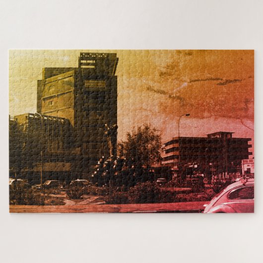 Antiker Springbrunnen im Irak Bagdad Puzzle (Horizontal)