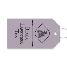 Antiker, staubiger Lavendertinten-Motten-Teeliebha