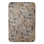 Antiker Steampunk Badematte (Vorderseite Vertikal)