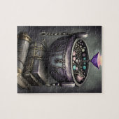 Antiker Steampunk Cauldron auf dem Stapel von Zaub Puzzle (Horizontal)