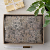 Antiker Steampunk Seidenpapier (Geschenk)