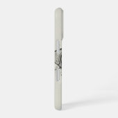 Antiker Straßenablaufdeckel iPhone 16 Hülle (Rechte Seite)