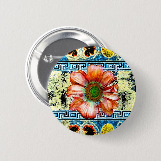 Antiker Tanz Button (Vorne & Hinten)