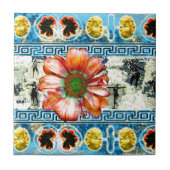 Antiker Tanz Fliese (Vorderseite)