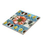 Antiker Tanz Fliese (Seite)