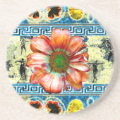 Antiker Tanz Getränkeuntersetzer (Vorne)