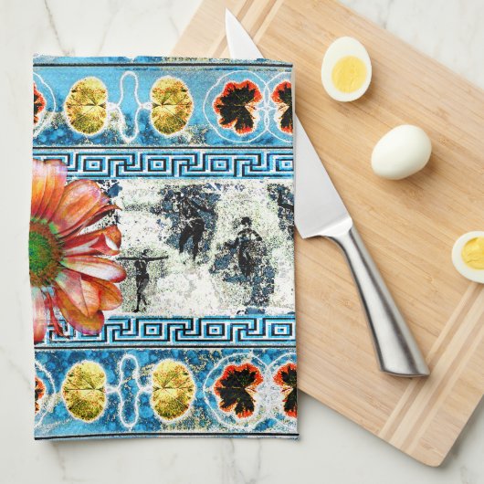 Antiker Tanz Handtuch (Viertel Falte)