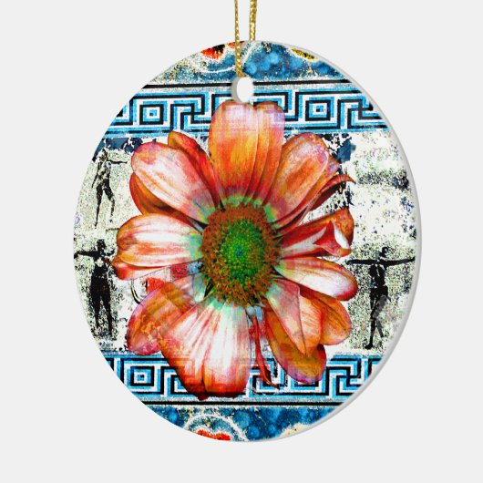 Antiker Tanz Keramikornament (Links)