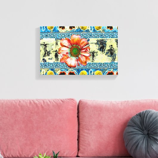 Antiker Tanz Leinwanddruck (Insitu (Wohnzimmer))