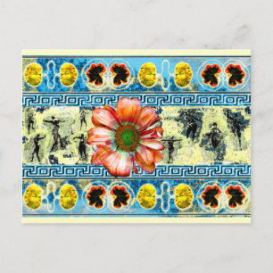 Antiker Tanz Postkarte