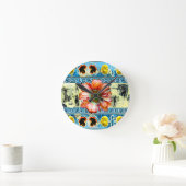 Antiker Tanz Runde Wanduhr (Zuhause)