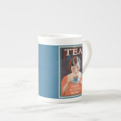 Antiker Teetrinker, Tasse Tee (Vorderseite Rechts)