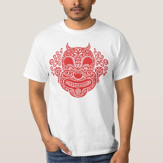 Antiker Teufel-Clown T-Shirt (Vorderseite)