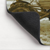 Antiker Traktor Mousepad (Ecke)