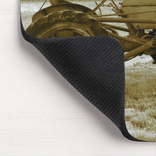 Antiker Traktor Mousepad (Ecke)