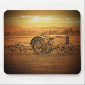 Antiker Traktor Mousepad (Vorne)