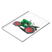 ANTIKER TRAKTOR NOTIZBLOCK (Linke Seite)