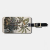 Antiker Tropischer Bananenbaumwald | Vintag Bota Gepäckanhänger (Vorderseite horizontal)