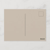 Antiker Tropischer Bananenbaumwald | Vintag Bota Postkarte (Rückseite)