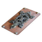 Antiker Tür-Klopfer Magnet (Linke Seite)