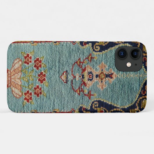 Antiker türkischer Rug Kilim Teppich Case-Mate iPhone Hülle (Rückseite (Horizontal))