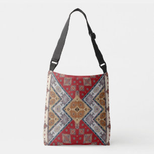 Antiker türkischer Teppich Alter Kilim Tragetaschen Mit Langen Trägern