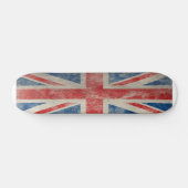 Antiker Union Jack Skateboard (Horizontal)