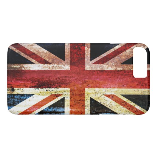 Antiker Unionbuckel Case-Mate iPhone Hülle (Rückseite (Horizontal))