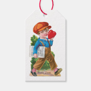 Antiker Valentinsjunge Herz Geschenkanhänger