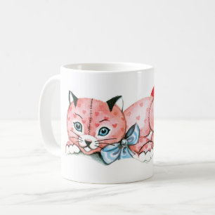Antiker Valentinstag Kaffeetasse