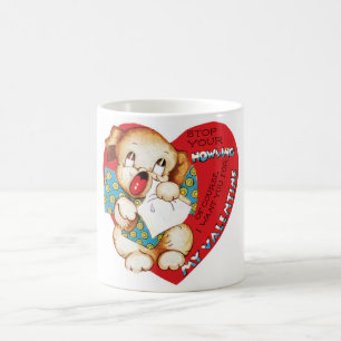 Antiker Valentinstag Kaffeetasse