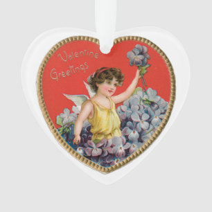 Antiker Valentinstag Ornament