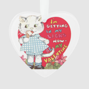 Antiker Valentinstag Ornament