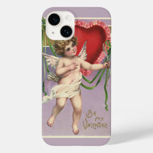 Antiker viktorianischer Valentinstag Cupid mit Her Case-Mate iPhone 14 Hülle