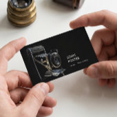 Antiker Vintager Kamerageschäft - Fotograf Visitenkarte