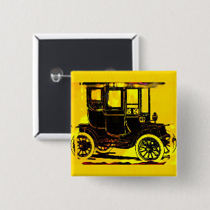 Antiker Wagen Button