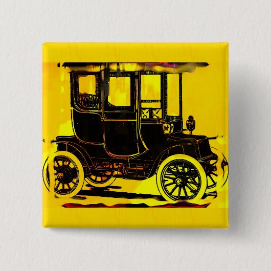 Antiker Wagen Button (Vorderseite)