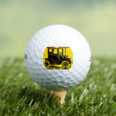 Antiker Wagen Golfball (Insitu T-Shirt)