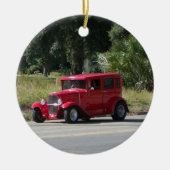 Antiker Wagen Keramikornament (Vorne)