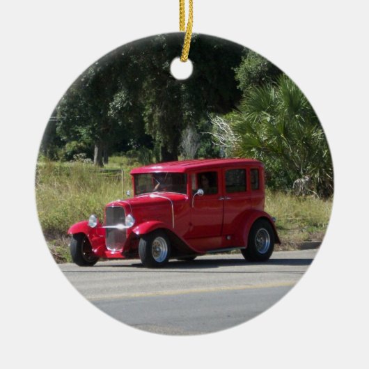 Antiker Wagen Keramikornament (Vorne)