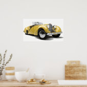 Antiker Wagen Poster (Küche)