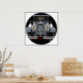 Antiker Wagen Poster (Küche)