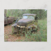 Antiker Wagen Postkarte (Vorderseite)