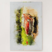 Antiker Wagen Puzzle (Vertikal)