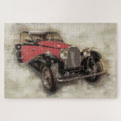 Antiker Wagen Puzzle (Horizontal)