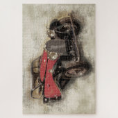 Antiker Wagen Puzzle (Vertikal)