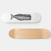Antiker Wal Skateboard (Horizontal)