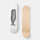 Antiker Wal Skateboard (Vorderseite)